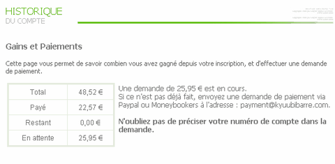 barre qui paye