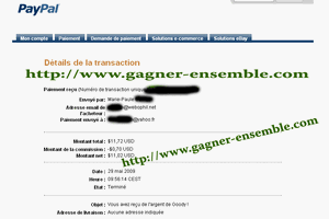 preuve de paiement GOODEMAILS